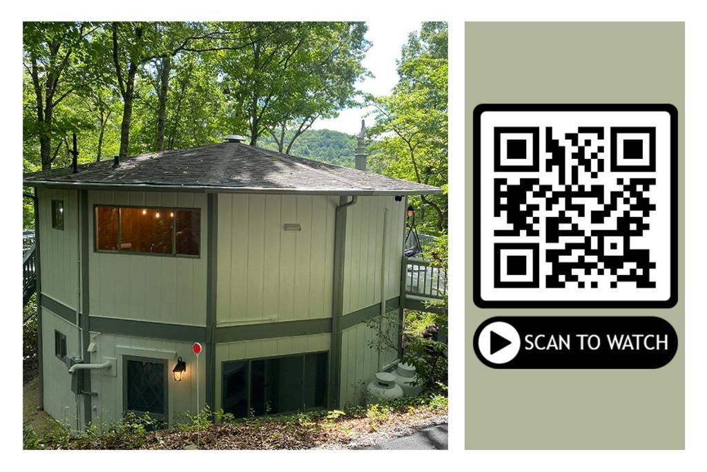 Montreat Round House - Mountain Views, Renovated Villa Black Mountain Dış mekan fotoğraf