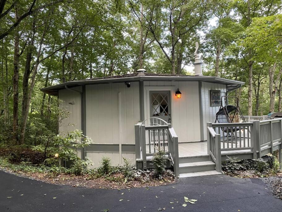 Montreat Round House - Mountain Views, Renovated Villa Black Mountain Dış mekan fotoğraf