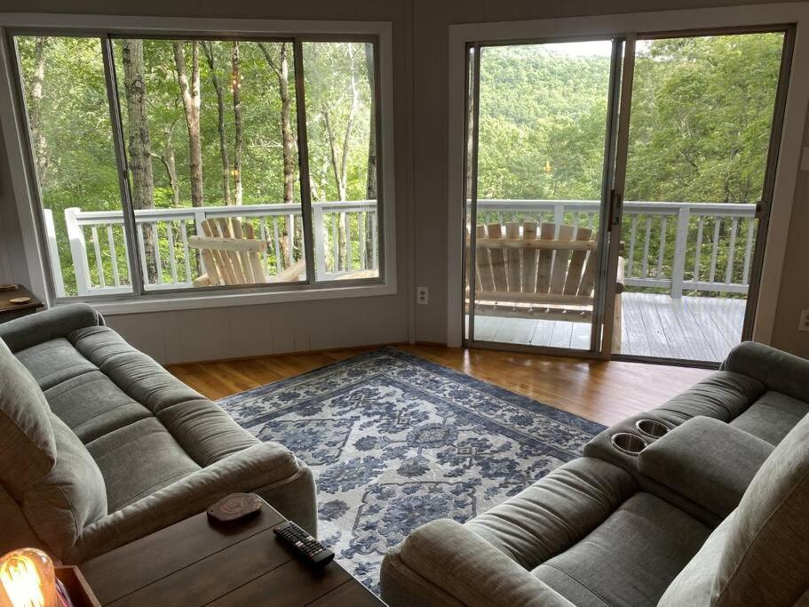 Montreat Round House - Mountain Views, Renovated Villa Black Mountain Dış mekan fotoğraf