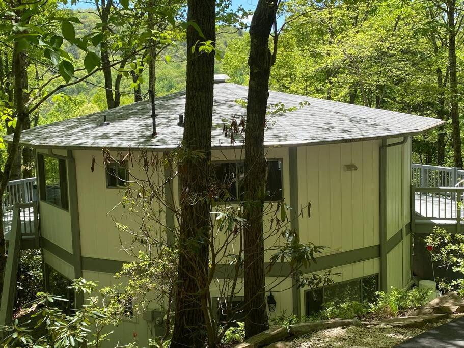 Montreat Round House - Mountain Views, Renovated Villa Black Mountain Dış mekan fotoğraf